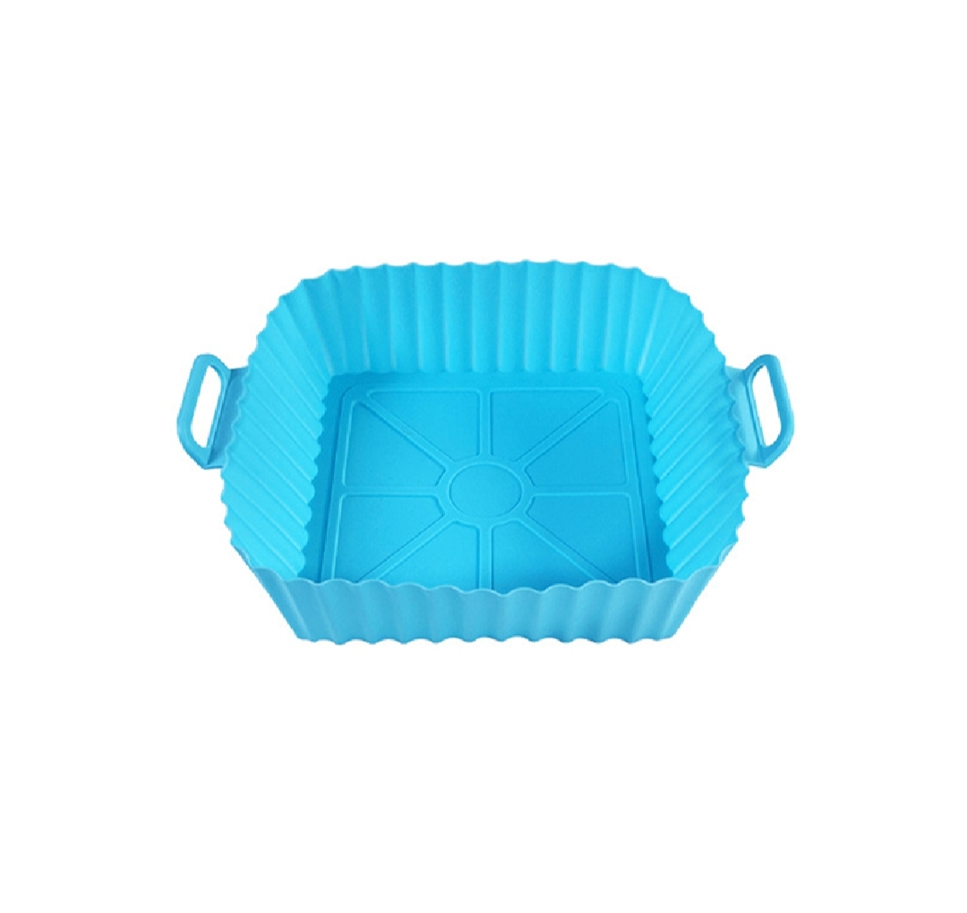 Silicone Air Fryer Liner Tray - Multicolor