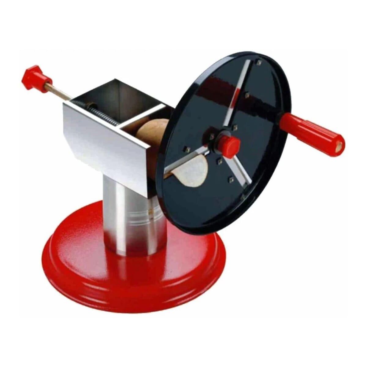 Potato Chips Cutter Machine - Red
