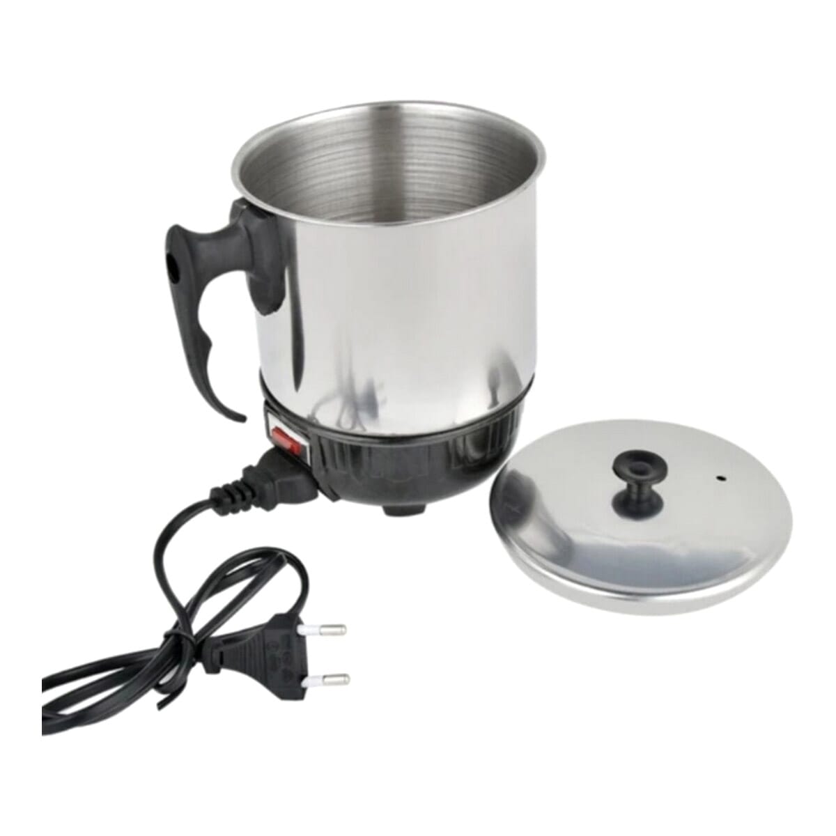 Electric Multipurpose Kettle Travel Cooker - Silver