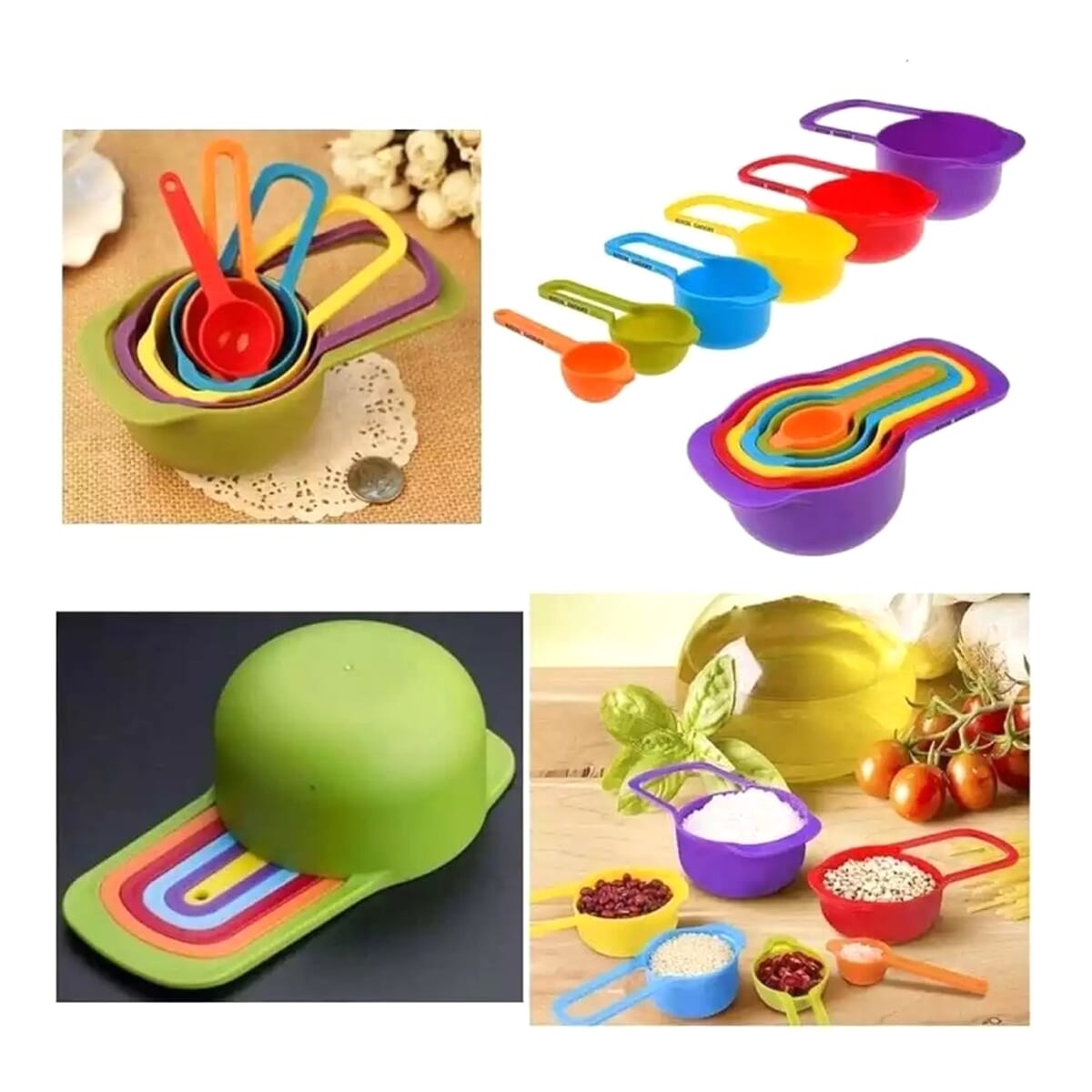 Measuring Spoon Set Of 6 - Multicolor