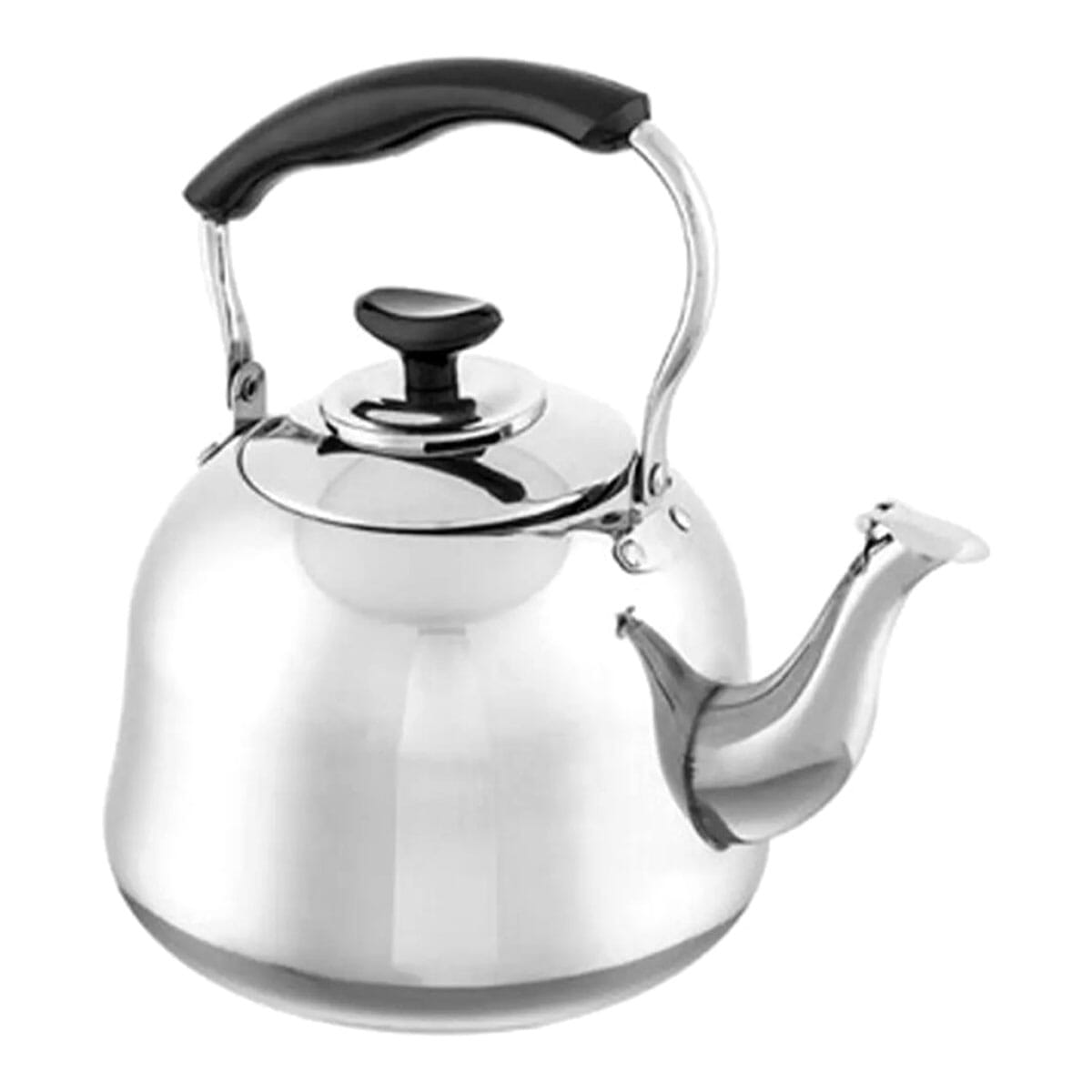 Steel Whistling Kettle - 1.5L Silver