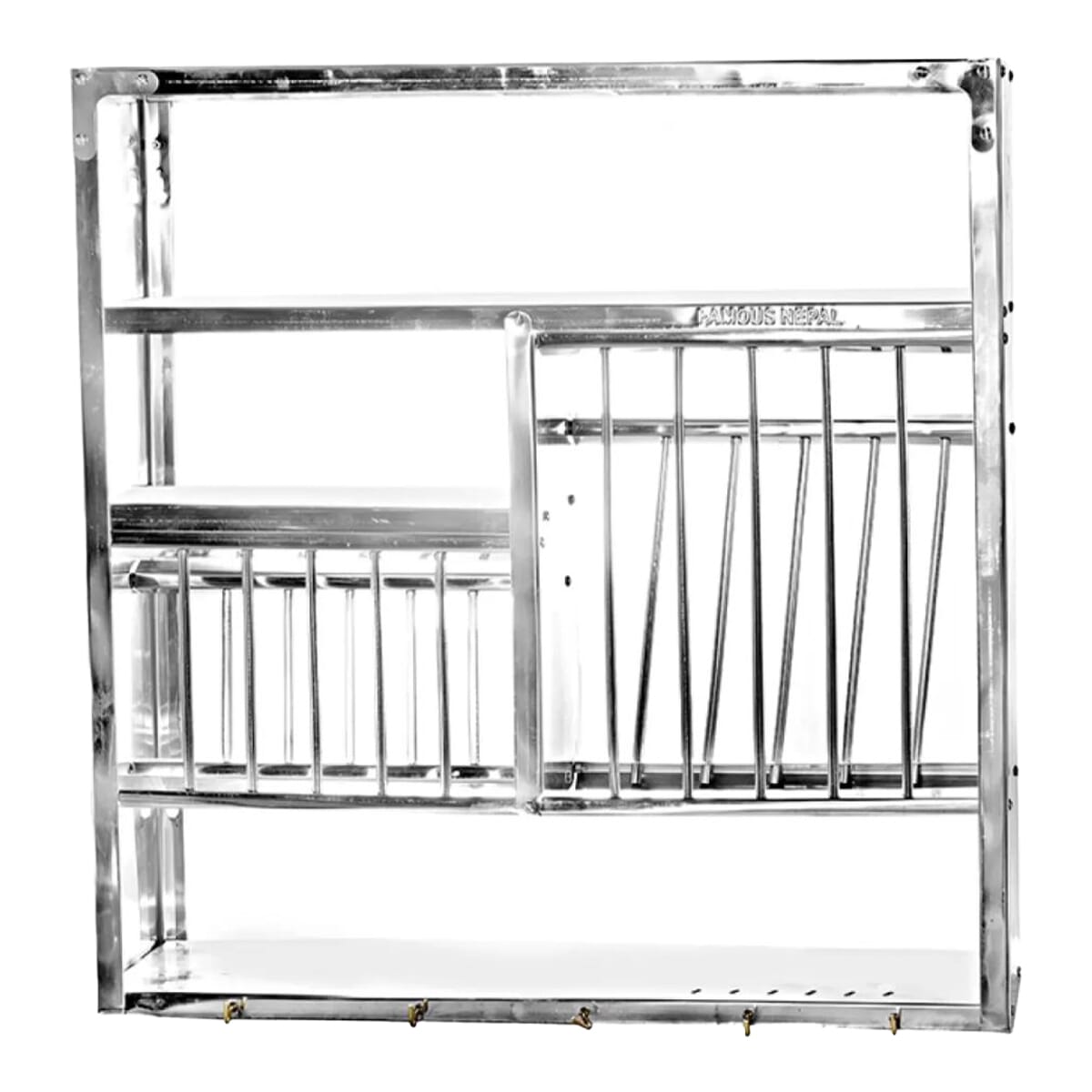  Steel Kitchen Rack 30×31 Inches - Silver