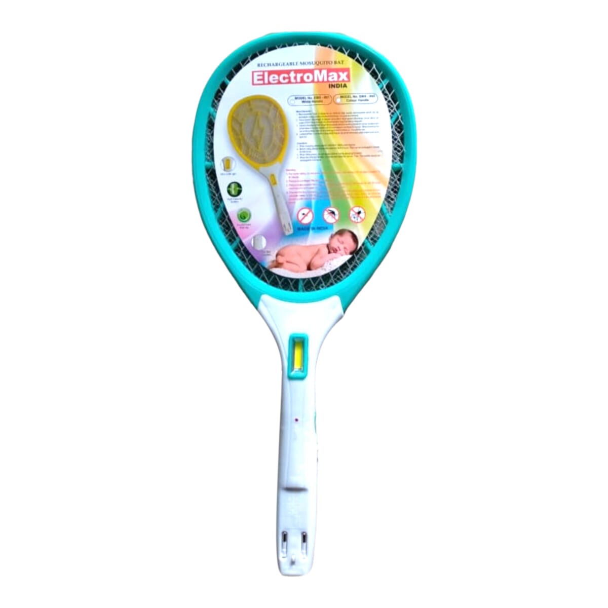 Electromax Mosquito Bat Insect Killer Swatter - Green