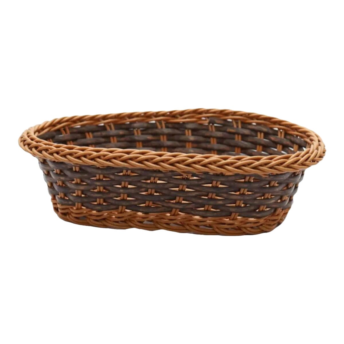 Naan Roti Serving Basket Tray - Brown