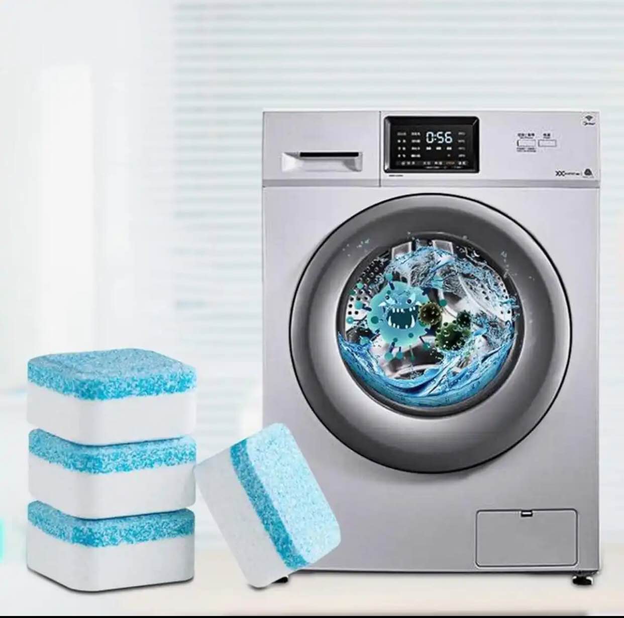 Washing Machine Tub Cleaning Tablets 12 Pcs