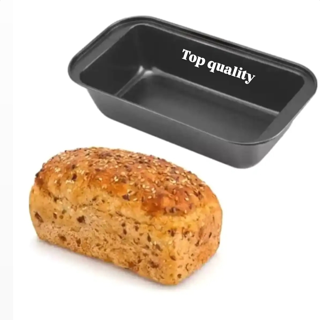 Bread Cake Baking Mold Tray - Black