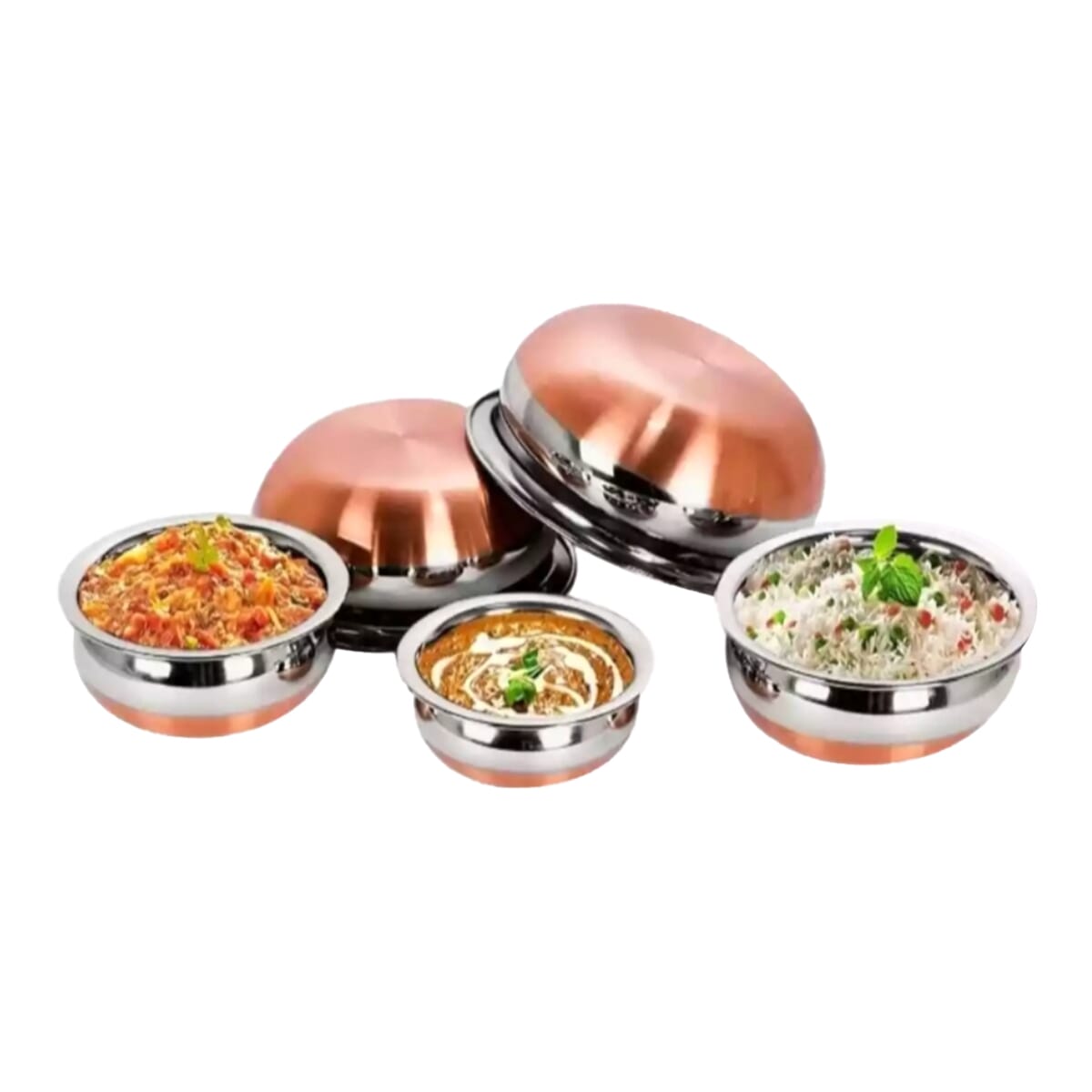  Serving Handi Set 5 Pieces - Metallic Teal