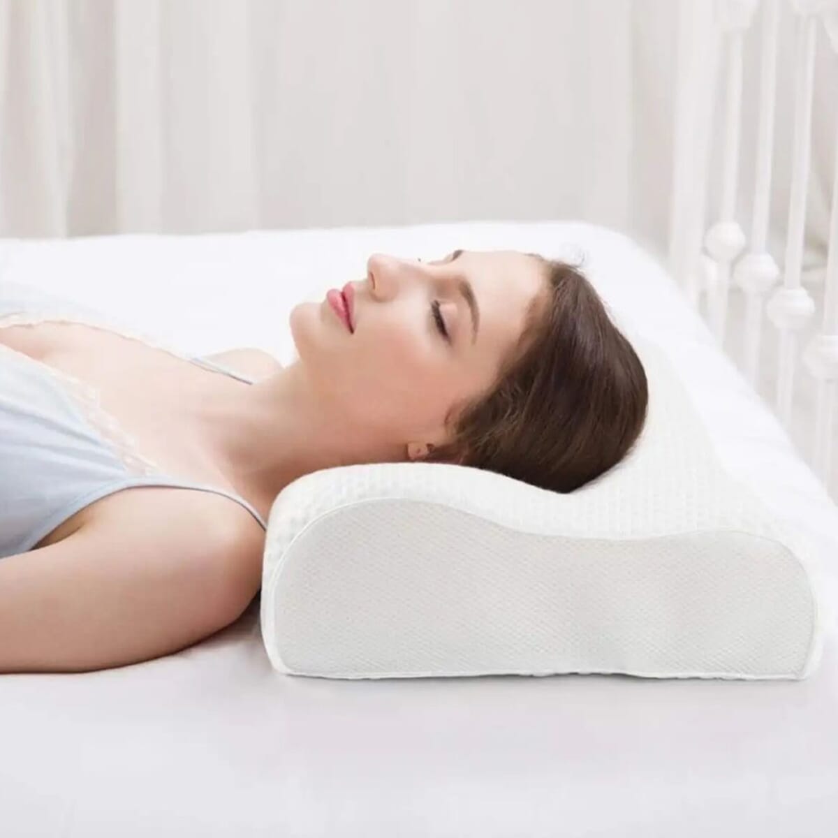 New Memory Foam Pillow - White