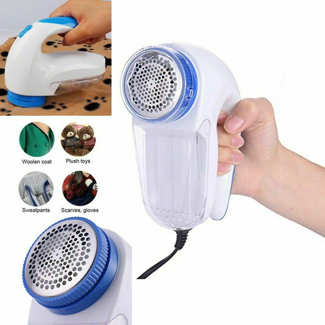 Electric Lint Remover Container - Multicolor