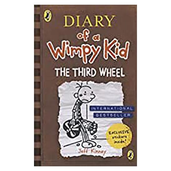 Diary Of A Wimpy Kid: The Third Wheel By Jeff Kinney (Paperback)