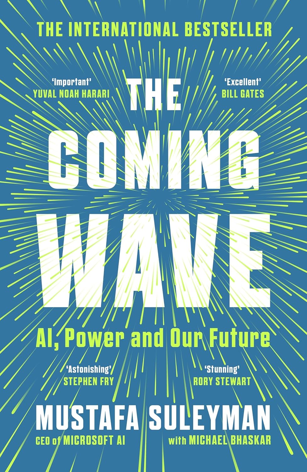 The Coming Wave By Mustafa Suleyman & Michael Bhaskar (Paperback)