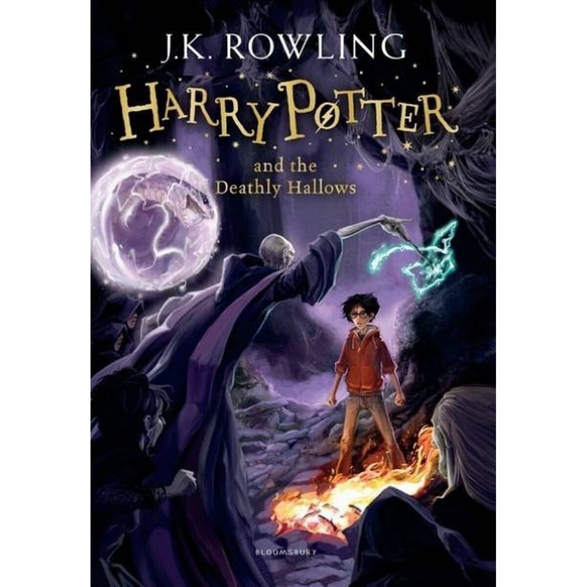 Harry Potter And The Deathly Hallows Book 7 By J.K. Rowling (Paperback)