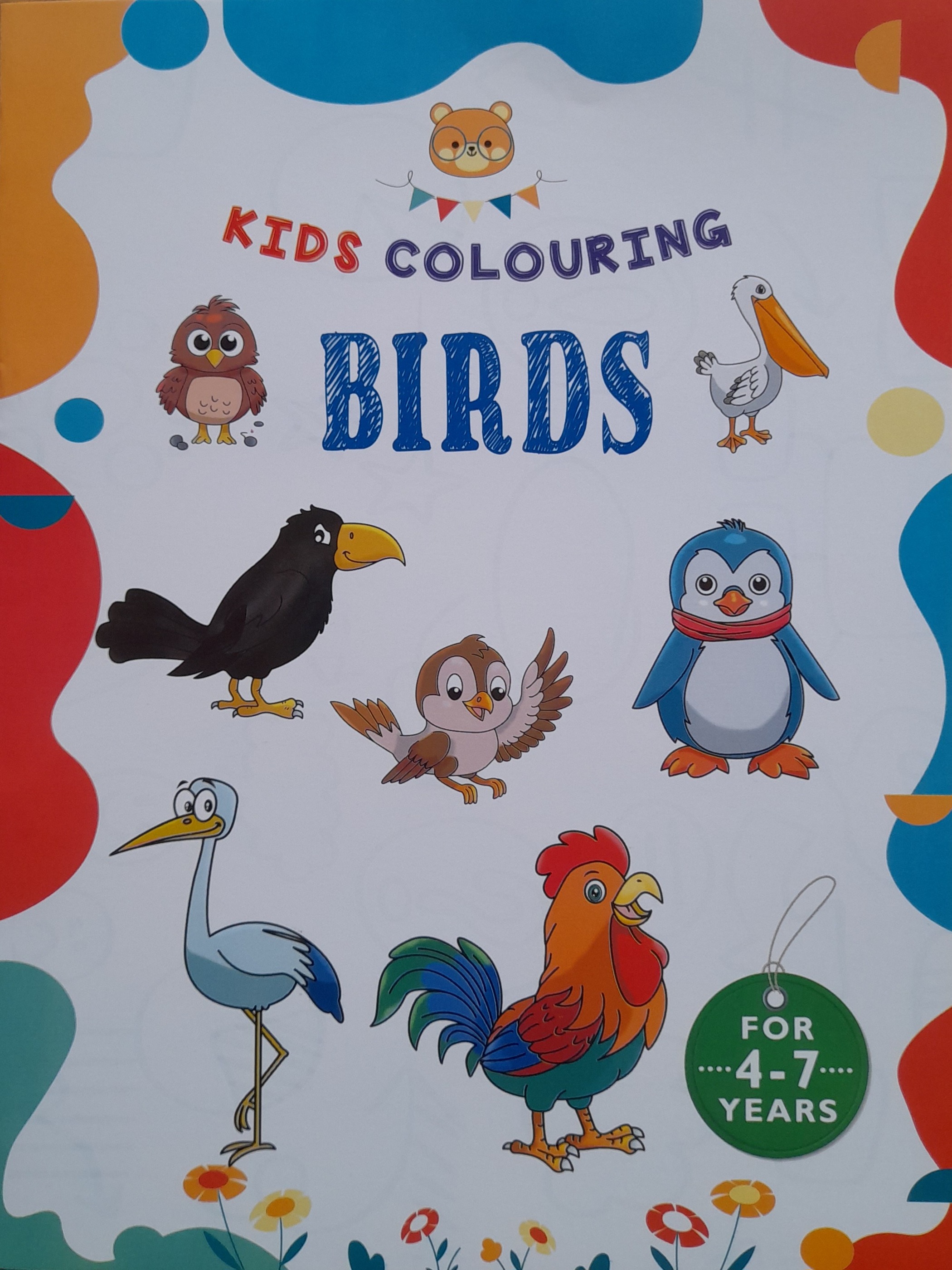 Kids Colouring Birds (Paperback)