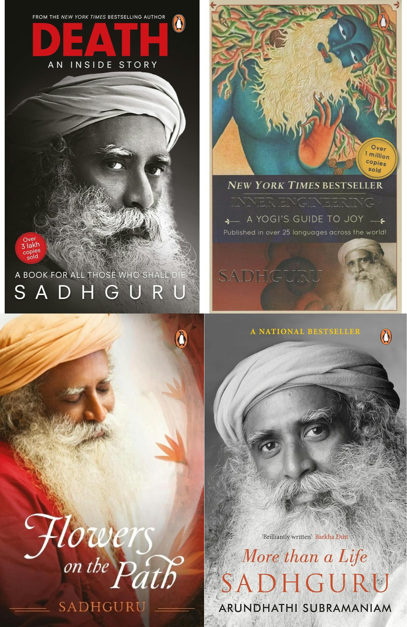 Sadhguru 4 Books Combo Set (Paperback)