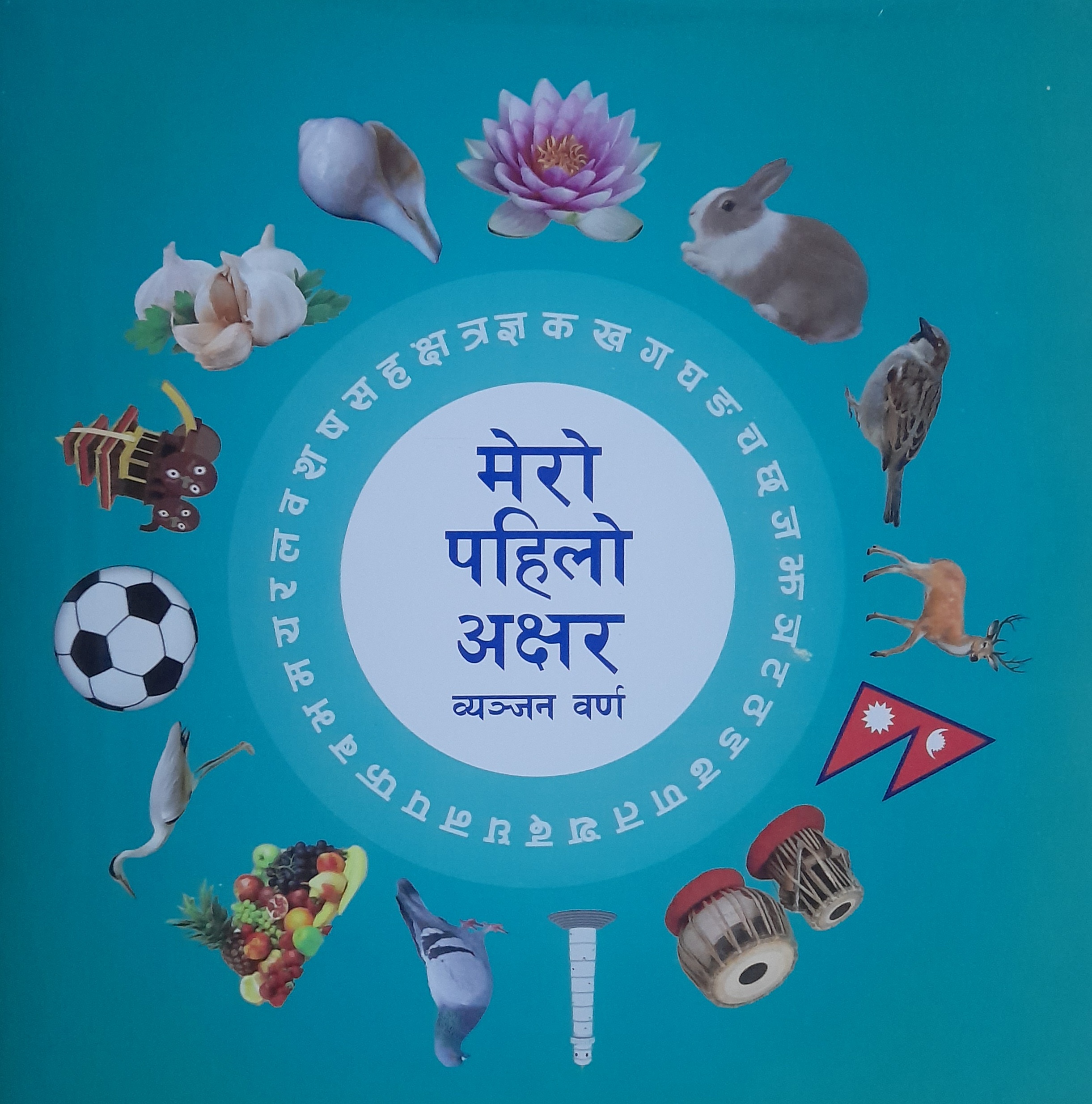 Mero Pahilo Akshar Byanjan Barna (Board Book)
