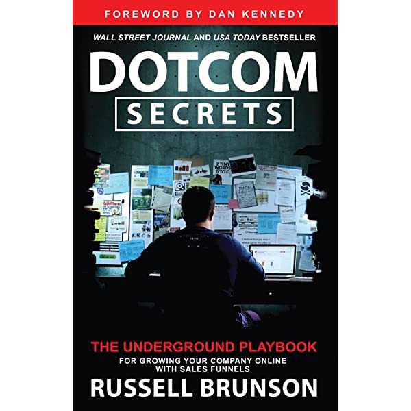 DotCom Secrets: The Underground Playbook By Russell Brunson (Hardcover)