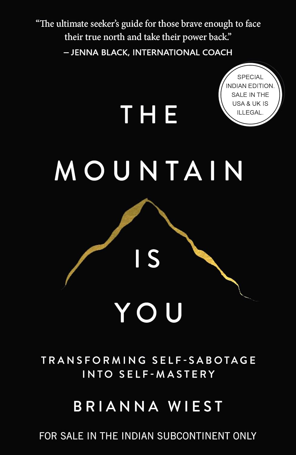 The Mountain Is You By Brianna Wiest (Paperback)