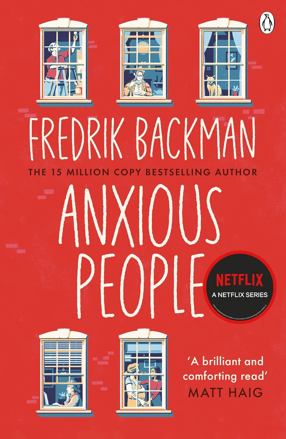 Anxious People By Fredrik Backman (Paperback)