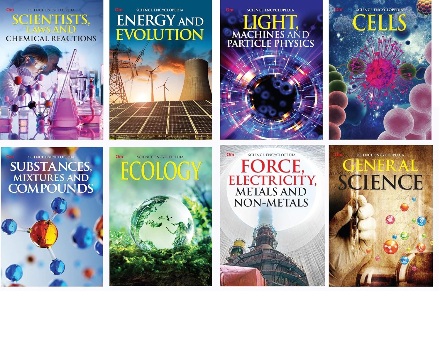 Encyclopedia Of Science Set Of 8 Books By Om Books Editorial Team (Paperback)