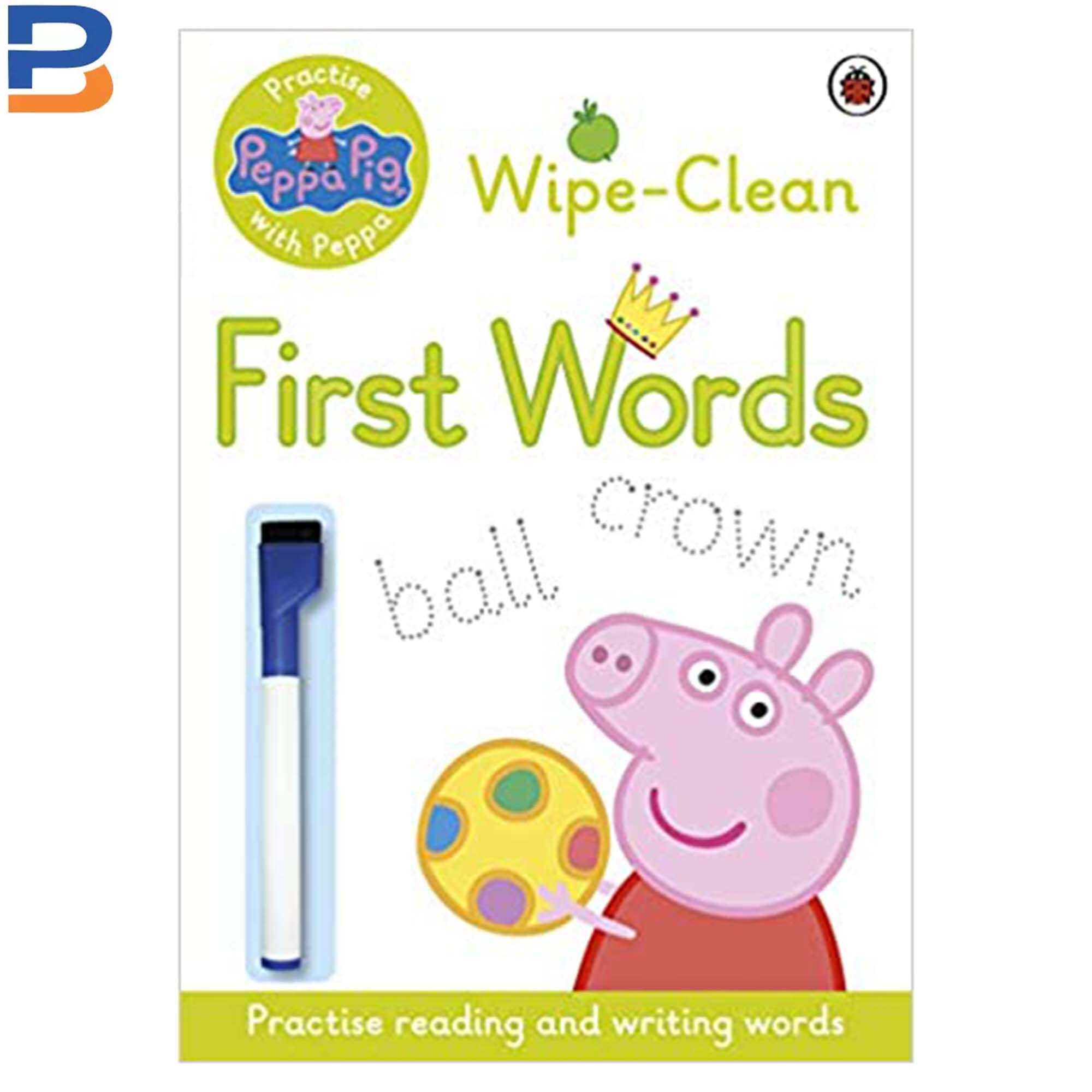 Peppa Pig Practise With Peppa: First Words (Wipe-Clean)