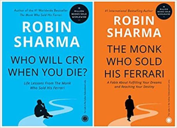 Robin Sharma Combo: Who Will Cry When You Die & Monk Ferrari (Paperback)