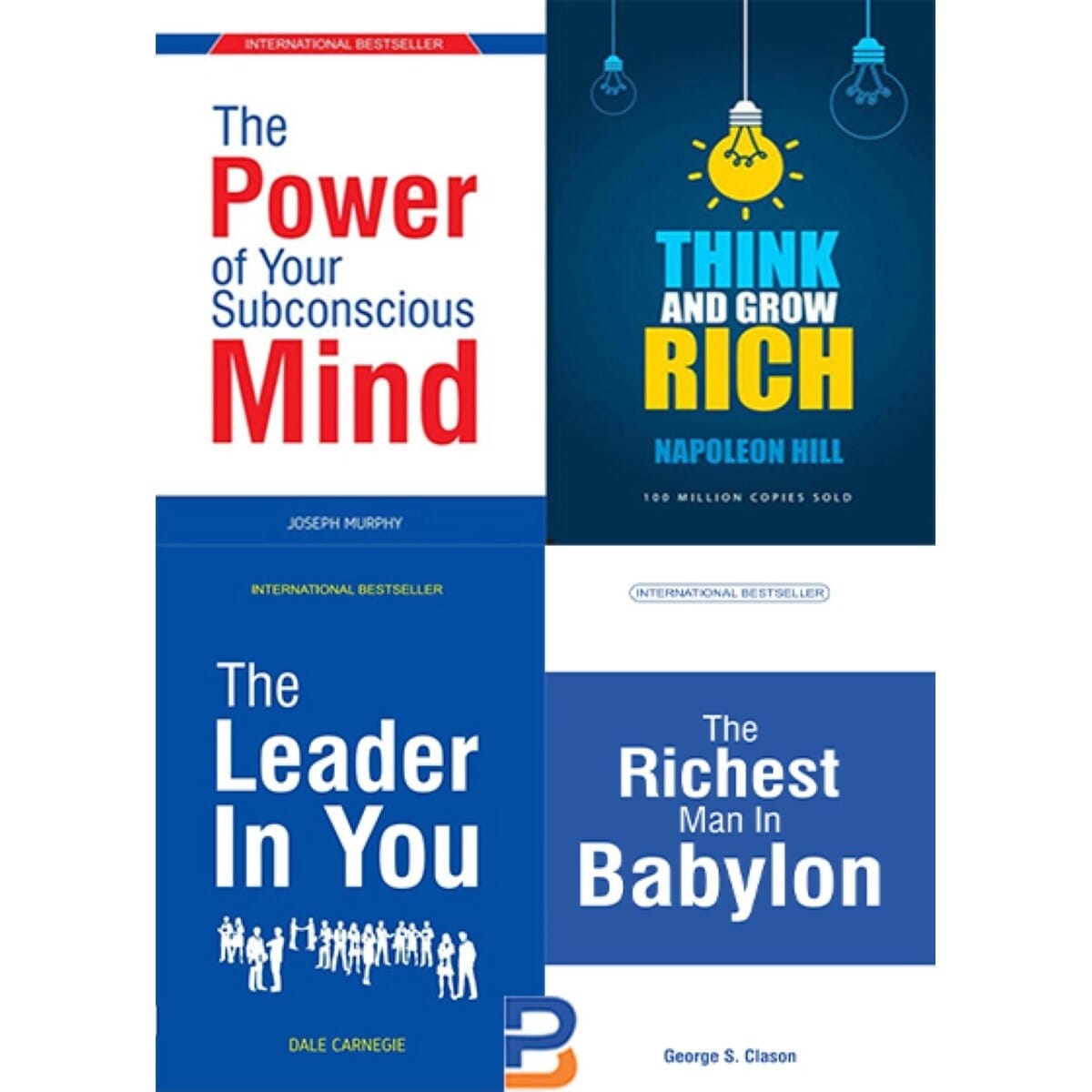 Combo Set: Think And Grow Rich + 3 Books (Paperback)