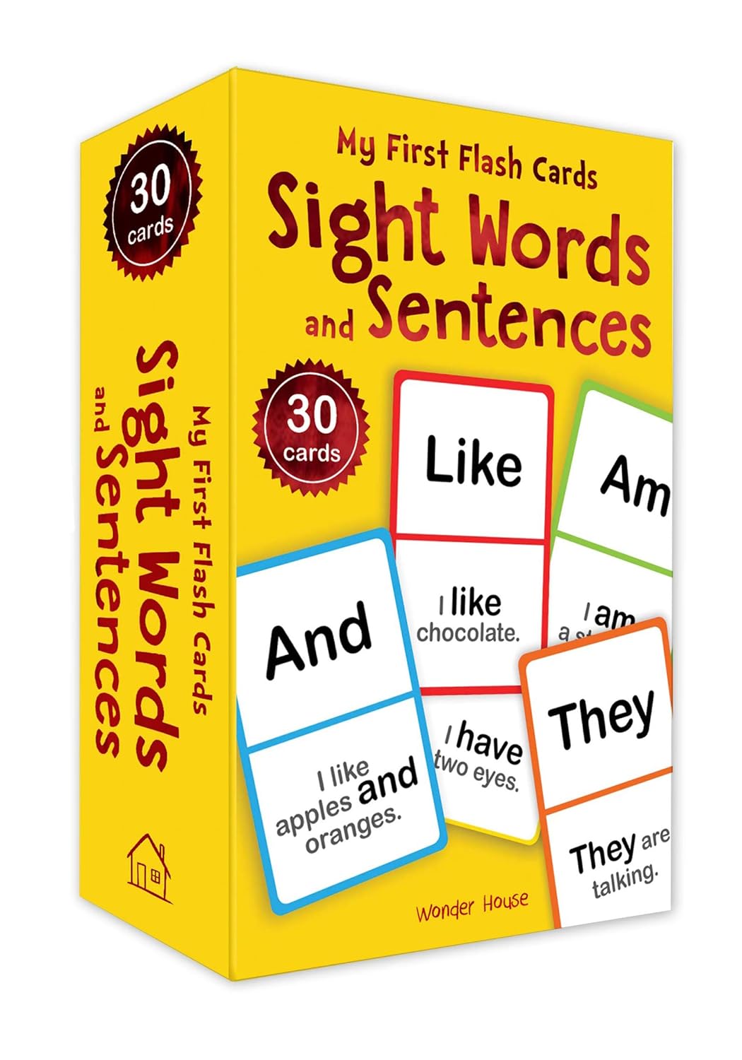 My First Sight Words & Sentences Flash Cards (Card Book)