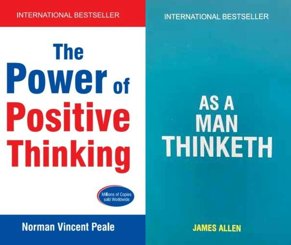 Set Of Combo (The Power Of Positive Thinking By Norman Vincent Peale & As A Man Thinketh By James Allen)