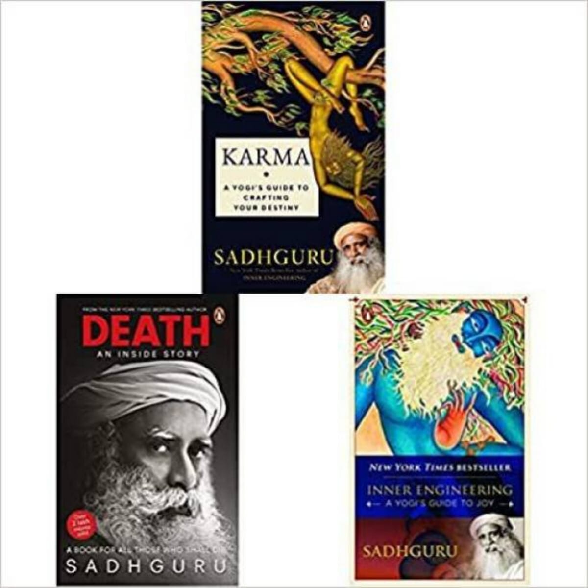 Death, Karma And inner Engineering By Sadhguru (Paperback)