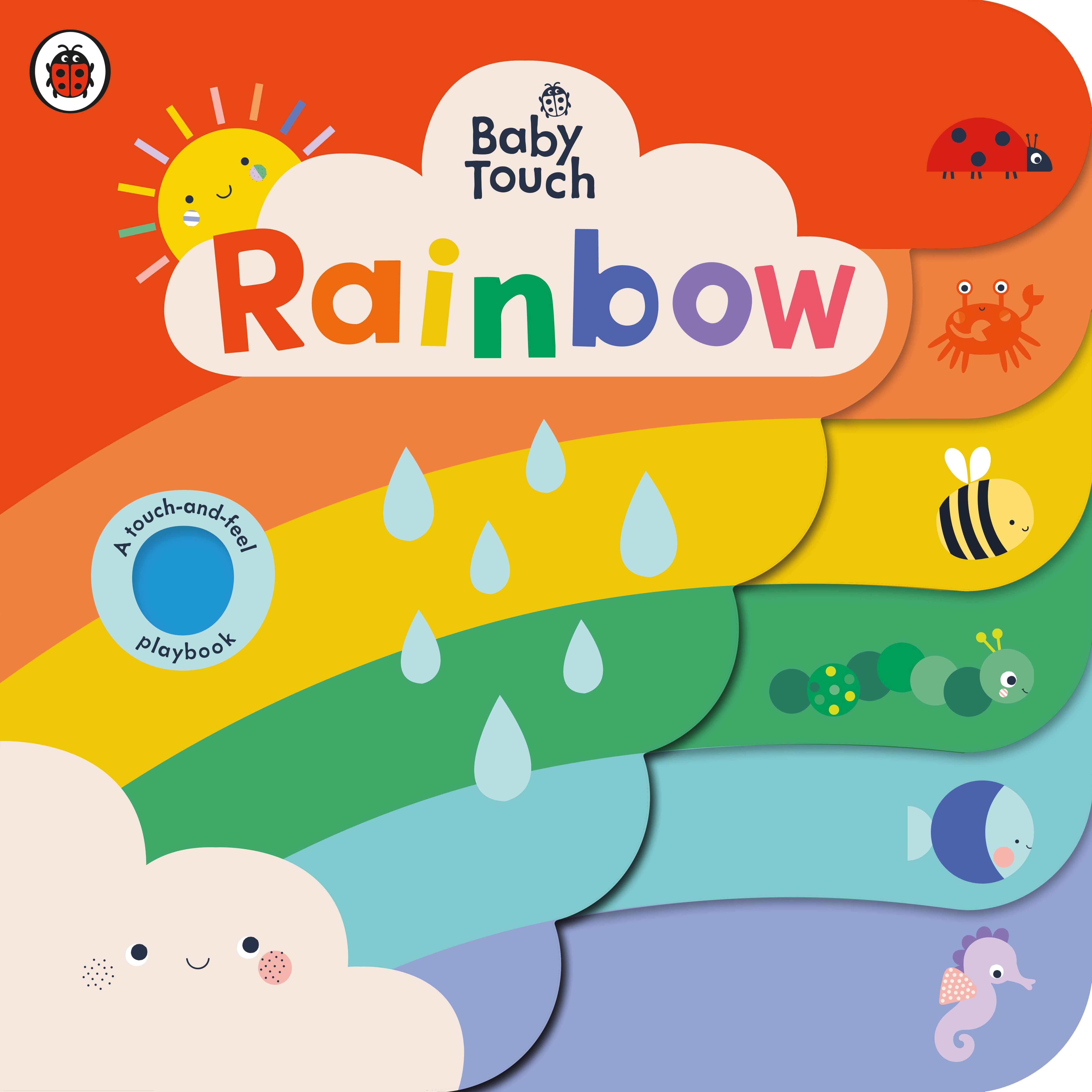 Baby Touch: Rainbow By Ladybird (English, Board Book) 