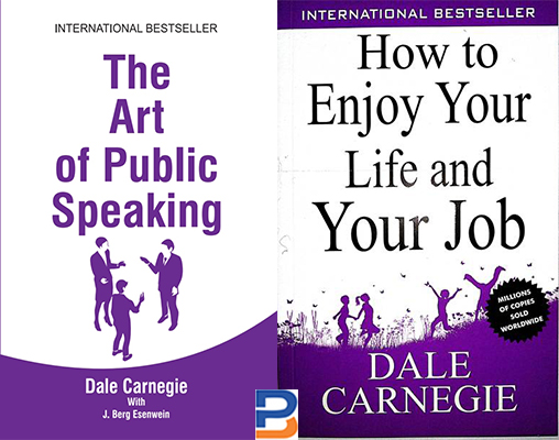 Combo Set (The Art Of Public Speaking + How To Enjoy Your Life & Your Job By Dale Carnegie)