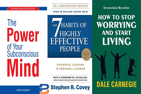 Set Of Three(The Power Of Your Subconscious Mind By Joseph Murphy +The 7 Habits By Stephen R. Covey + How To Stop Worrying By Dale Carnegie)
