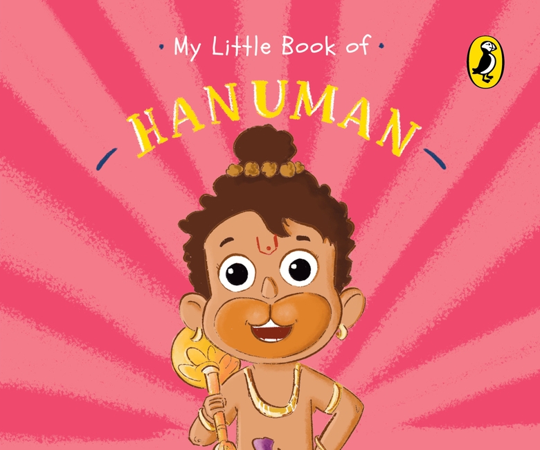 My Little Book of Hanuman (English, Board Book)