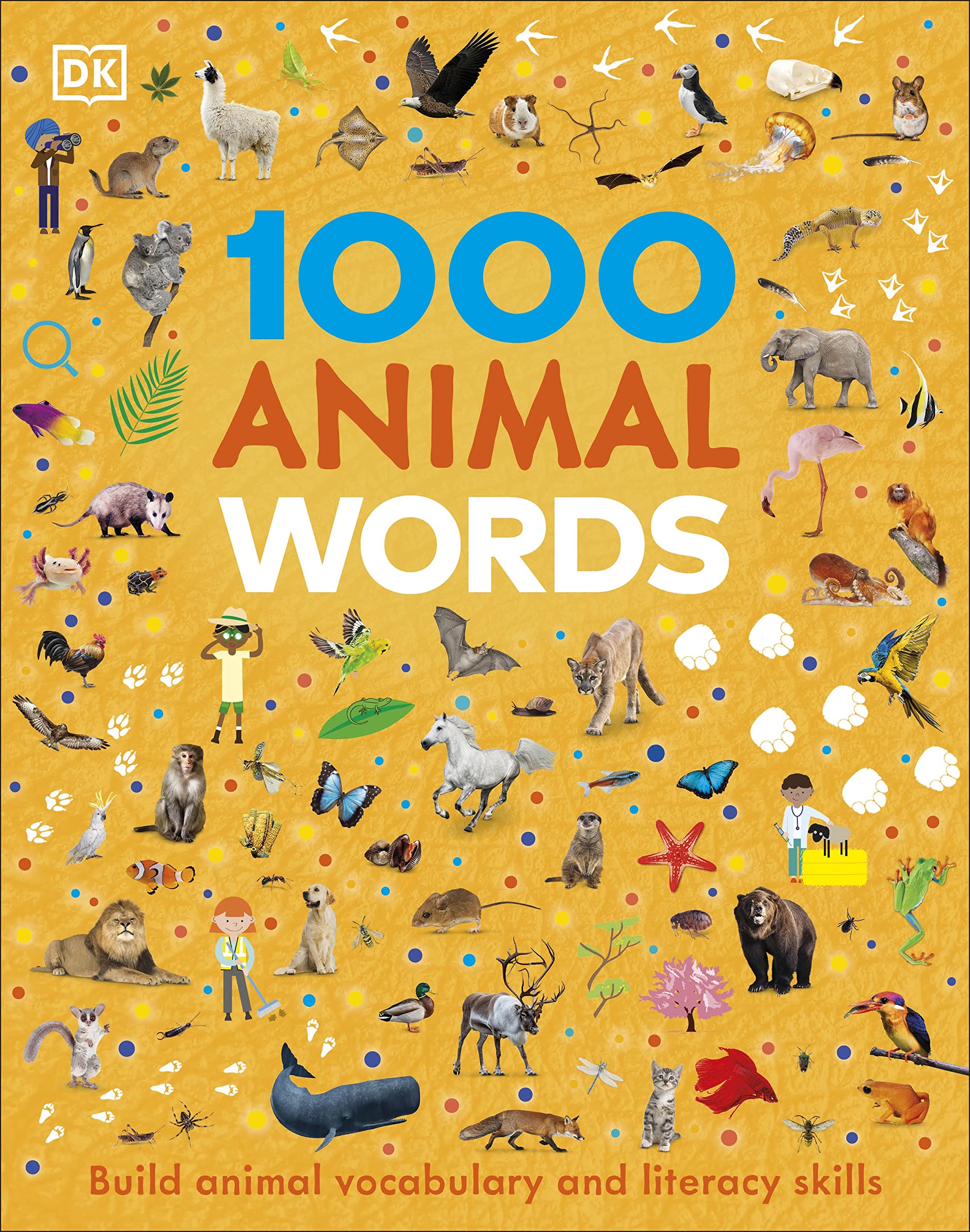 1000 Animal Words (Hardcover)