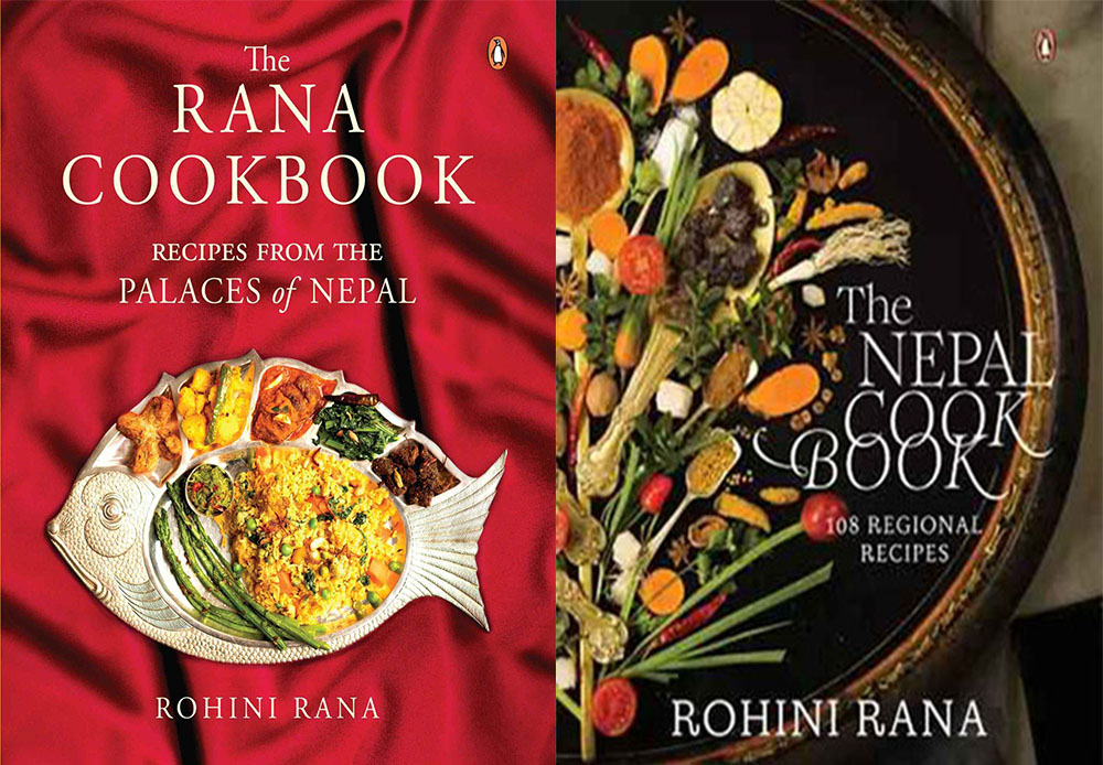 The Rana Cook Book And The Nepal Cook Book By Rohini Rana (Combo Set Of Two Books, Hardcover) 
