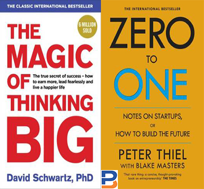 Combo Set (The Magic of Thinking Big By David Schwariz, PhD + Zero to One By Peter Thiel With Blake Masters)