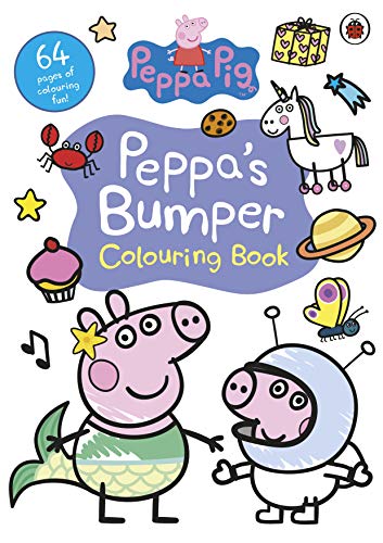 Peppa Pig: Peppa's Bumper Coloring Book  (English, Paperback - 64 Pages)