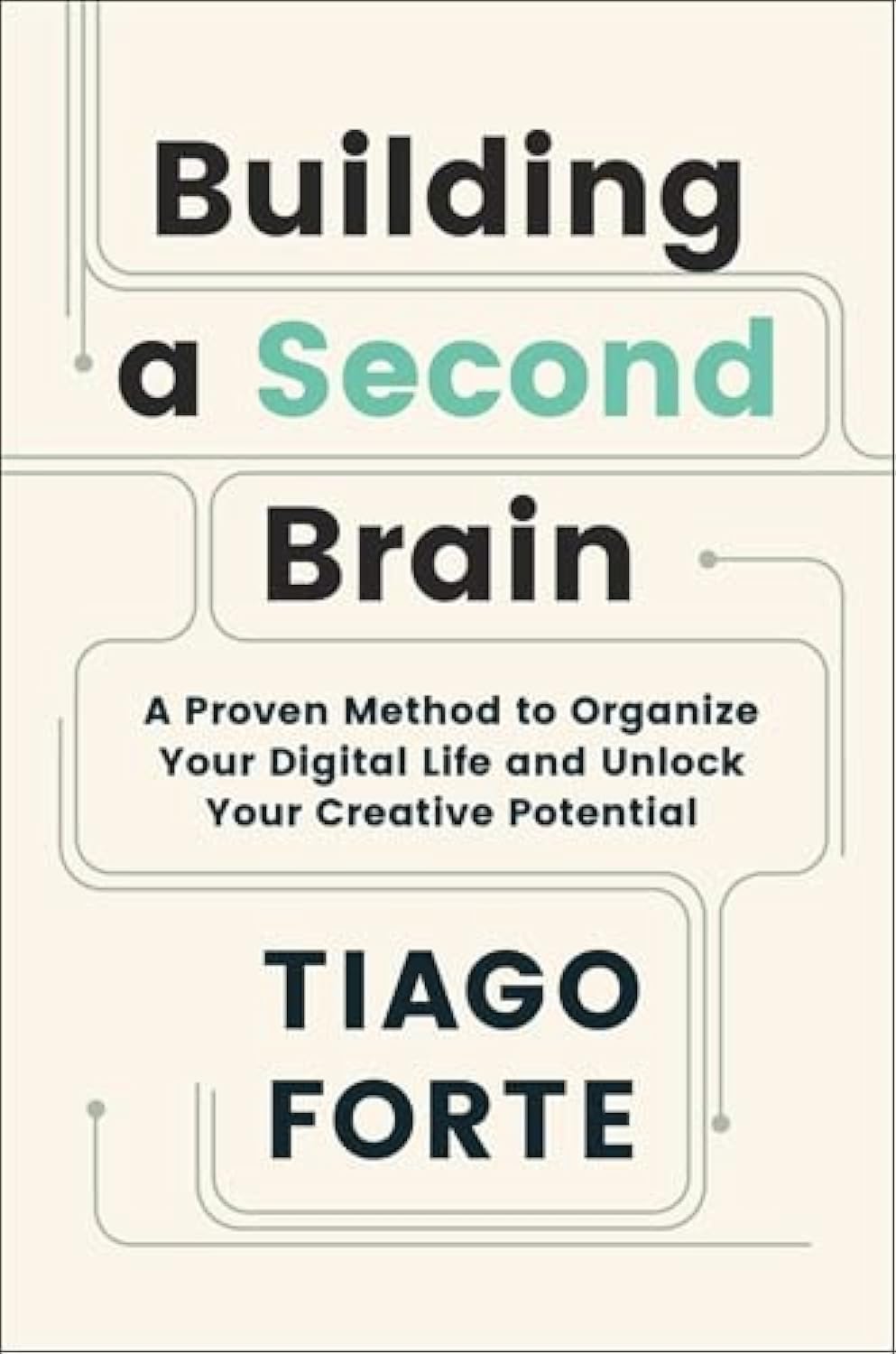 Building A Second Brain By Tiago Forte (Paperback) 