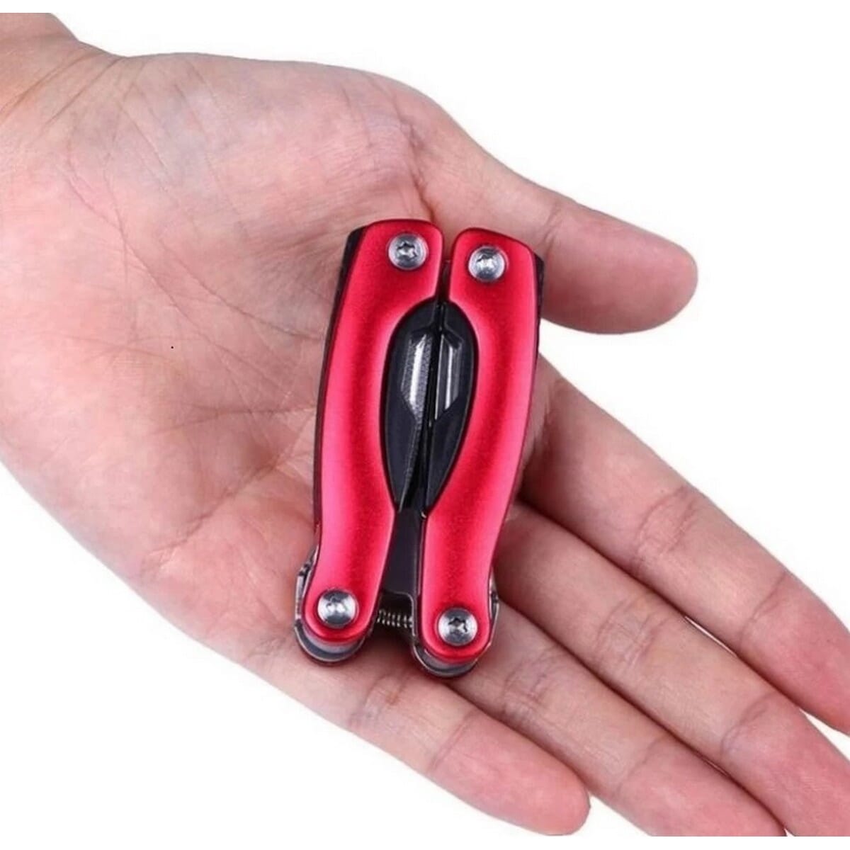 9 In 1 Outdoor Survival Multi Tool Kit With Knife And Pliers - Multicolor