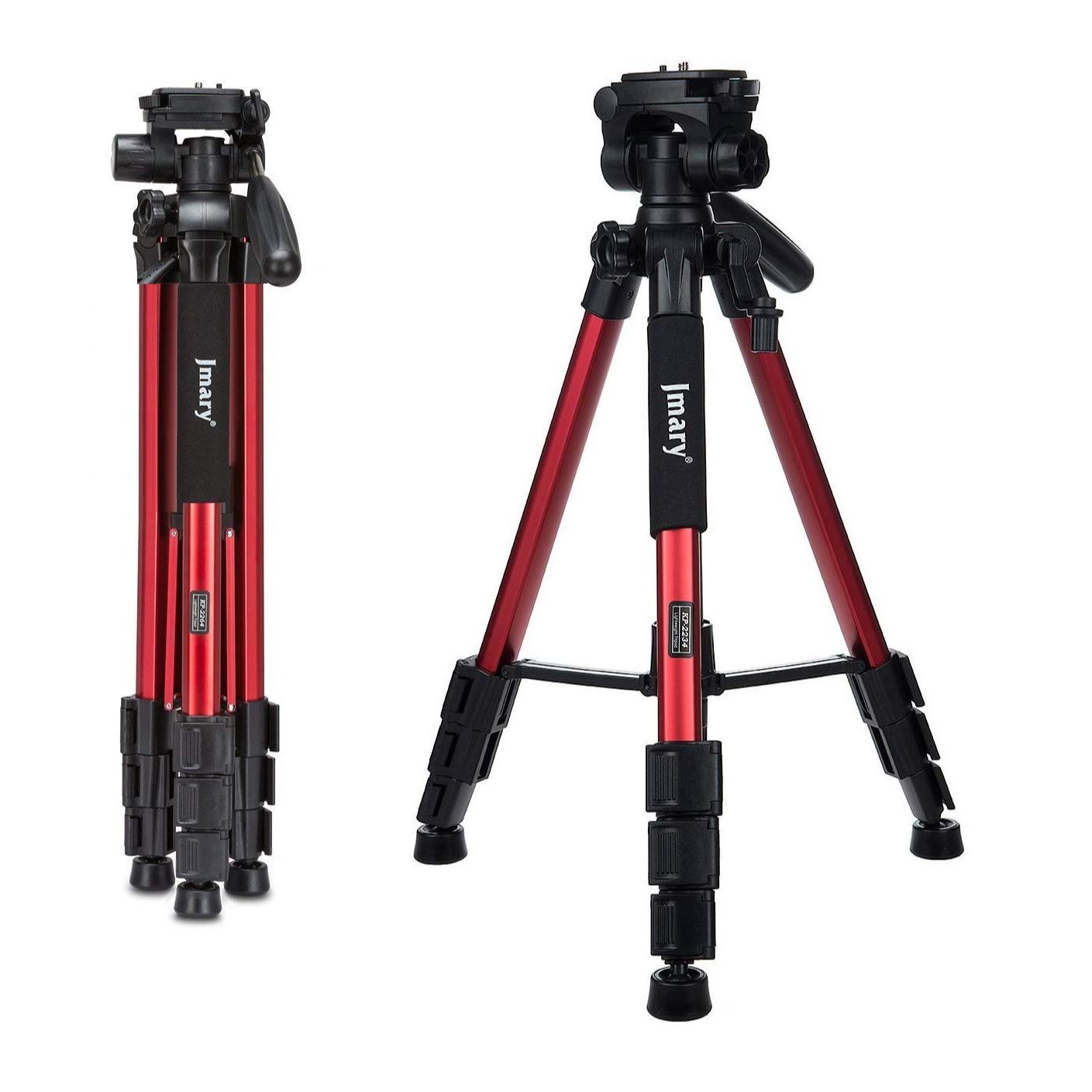 Jmary KP-2264 Professional Aluminium Tripod Stand 6Ft - Black