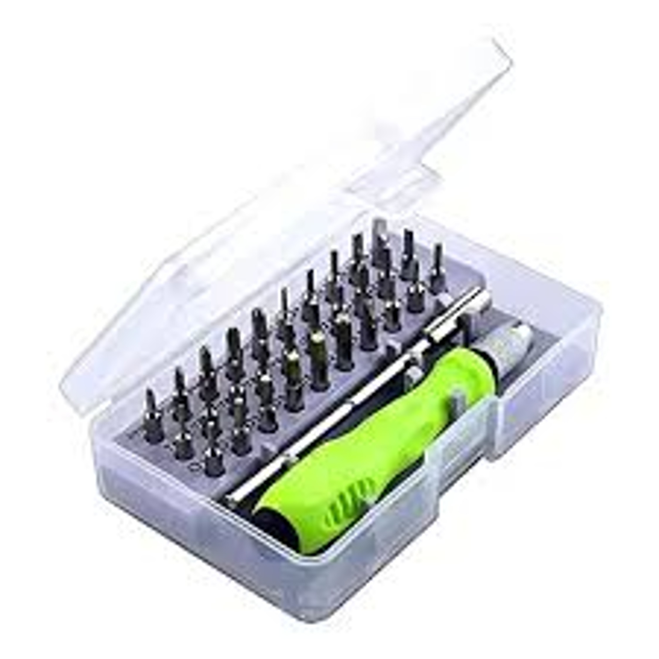 32 In 1 Precision Magnetic Screwdriver Tool Set - Green
