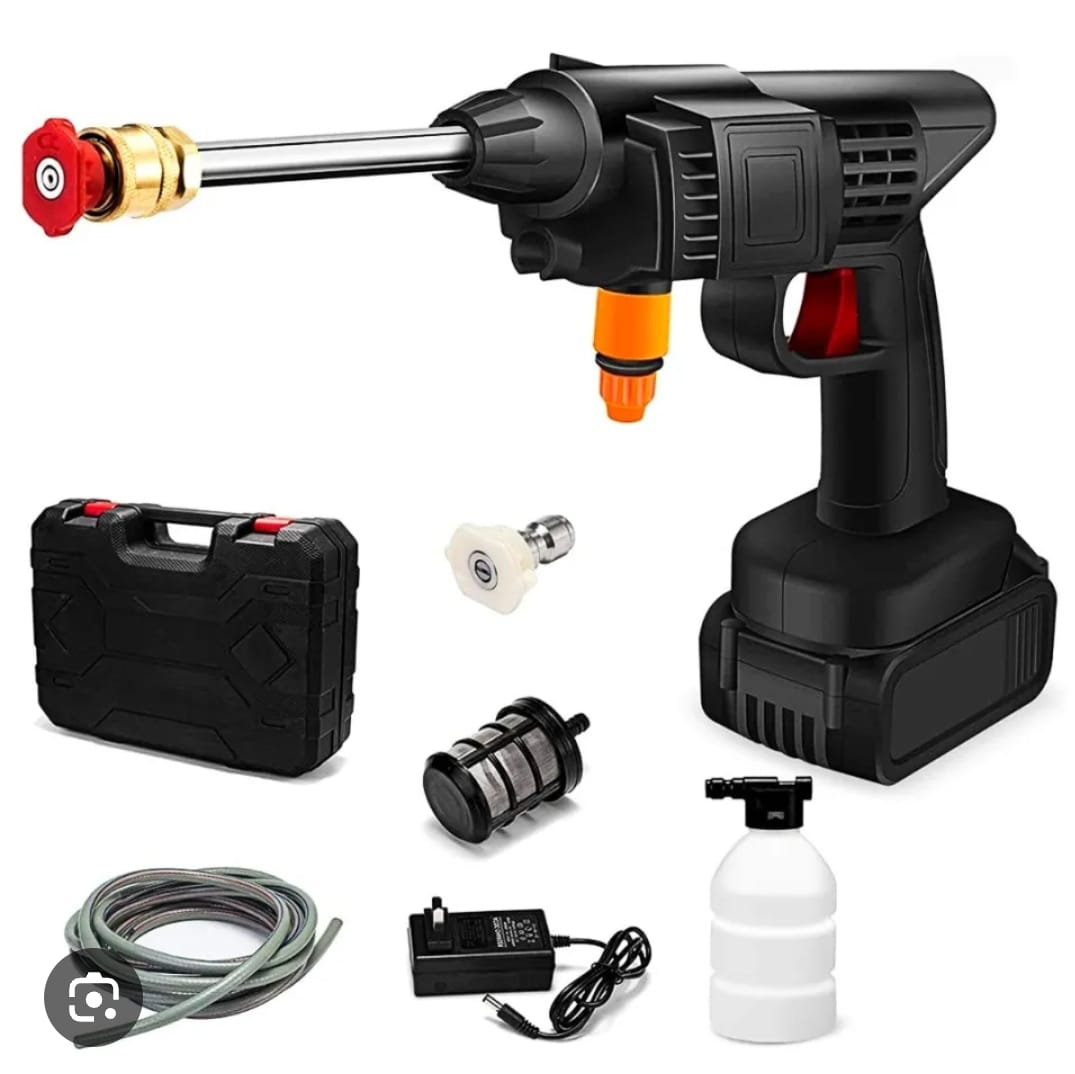 Cordless High Pressure Washer Cleaning System With Battery