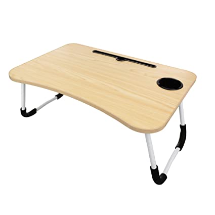 Foldable Portable Multi-Purpose Laptop Study Table Stand - Multicolor