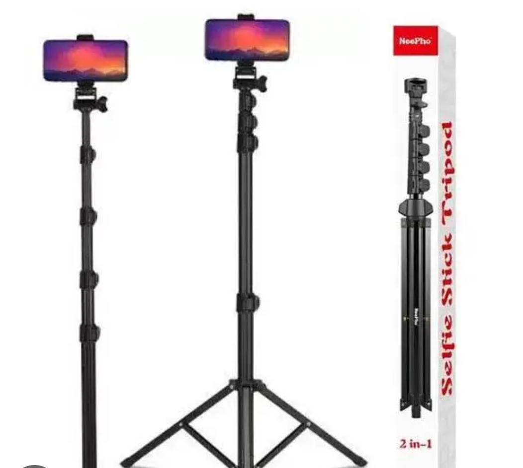 NeePho NP-588 61 Inch Heavy Duty Aluminum Tripod Stand - Black