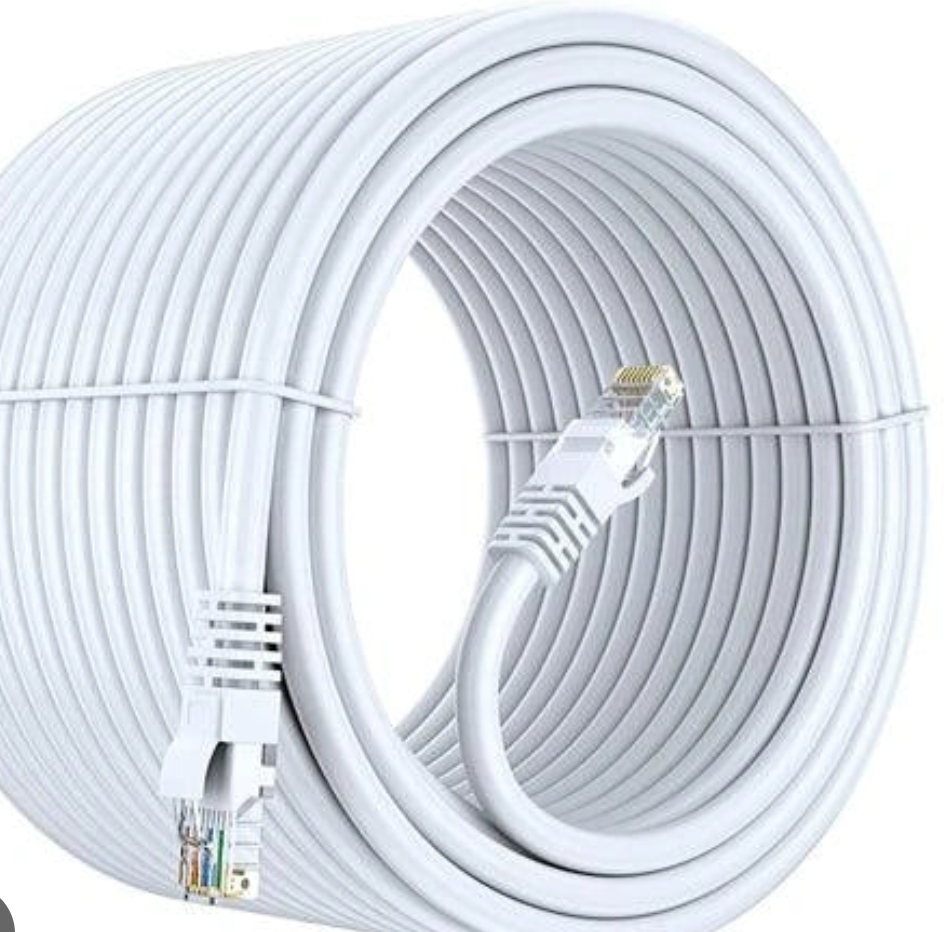 Cat 6 Pure Copper Internet Network Cable - White