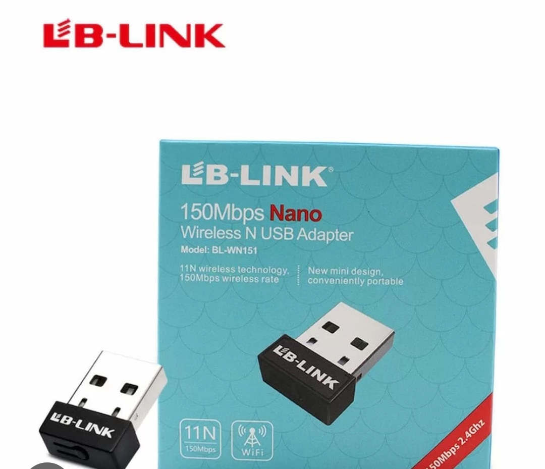 LB-Link BL-WN151 150Mbps USB WiFi Receiver Adapter - White