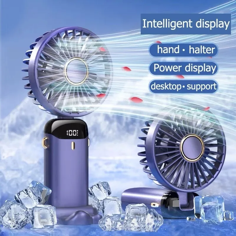 N15 Foldable Rechargeable Mini Fan 100-Speed