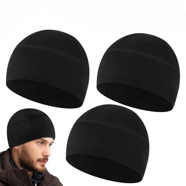Half-Face Bike Helmet Cap For Riders - Black