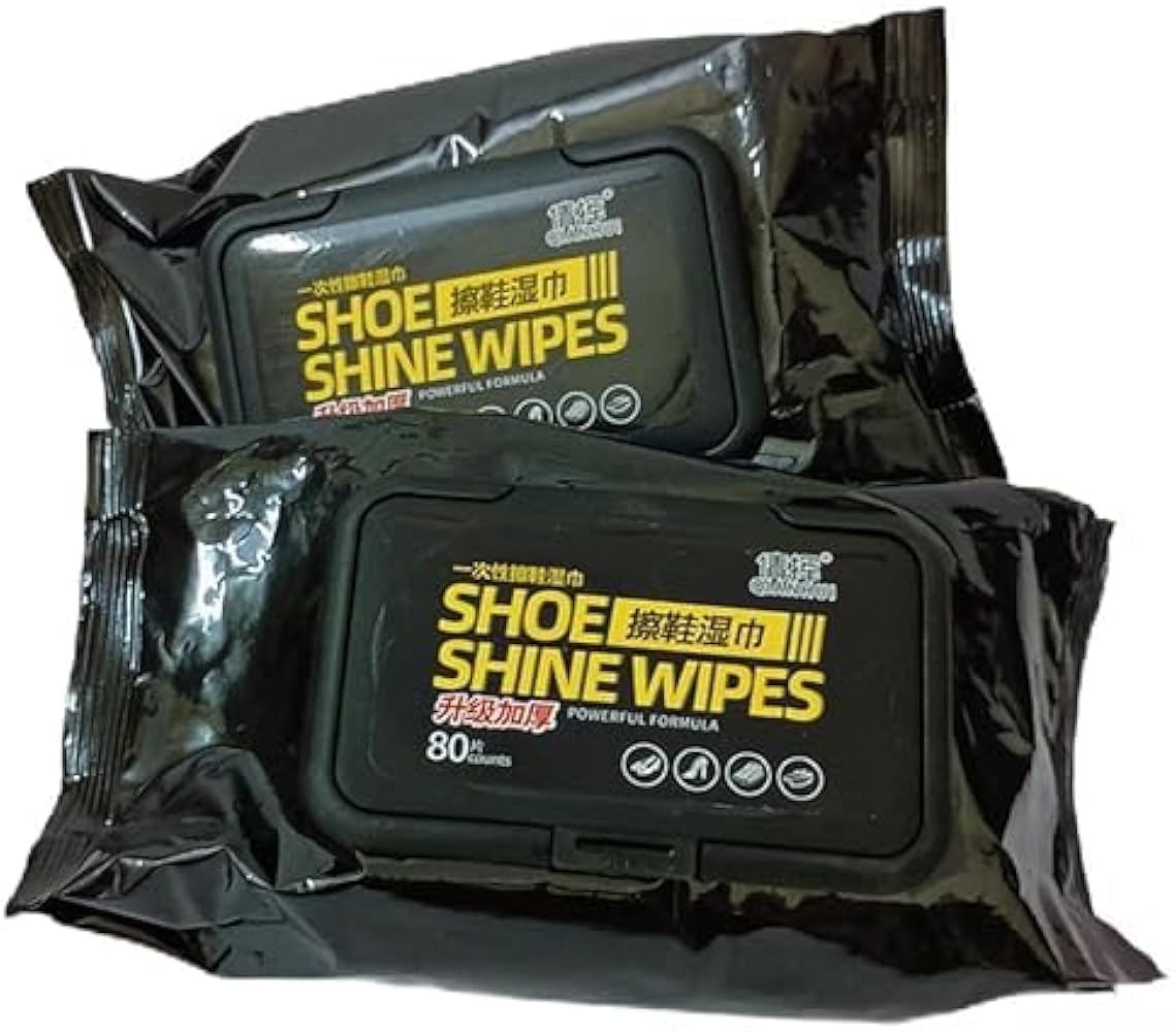 Shoe Cleaning Wipes Pack Of 80 - Multicolor