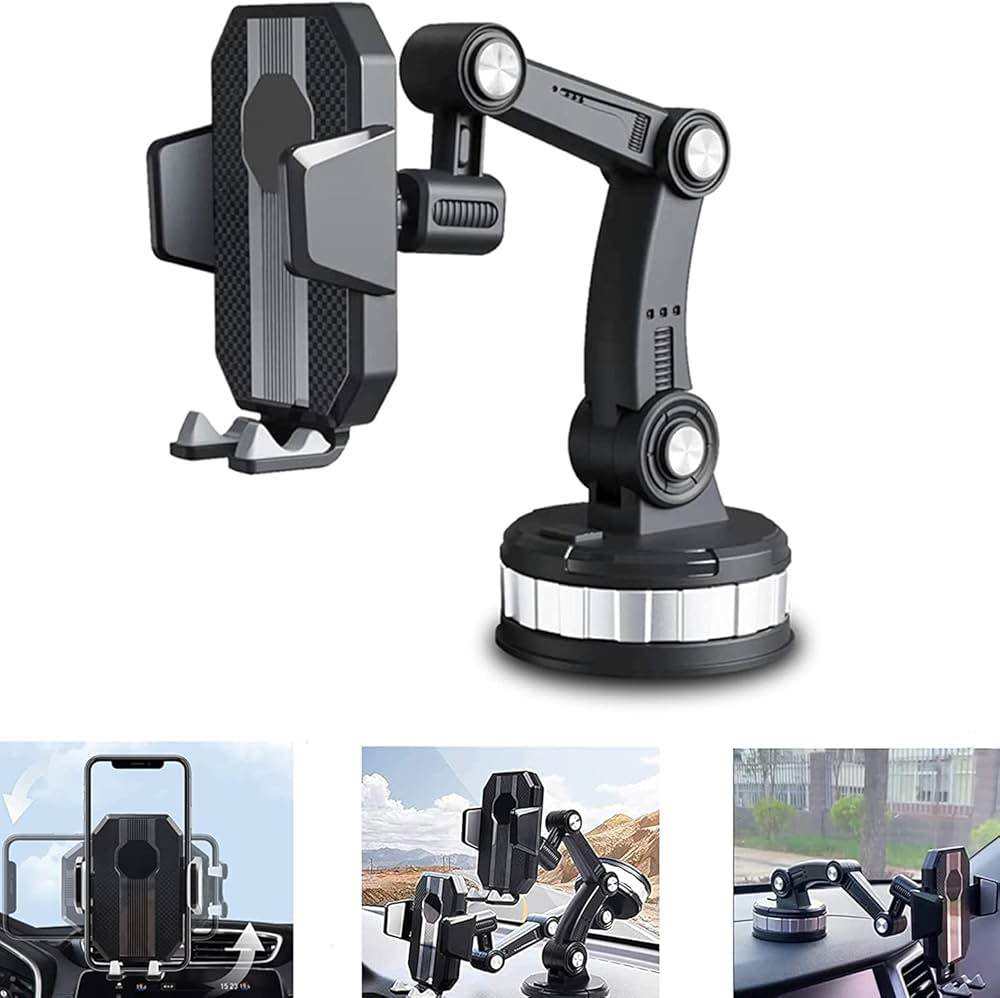 Universal Long Arm Car Phone Holder - Multicolor
